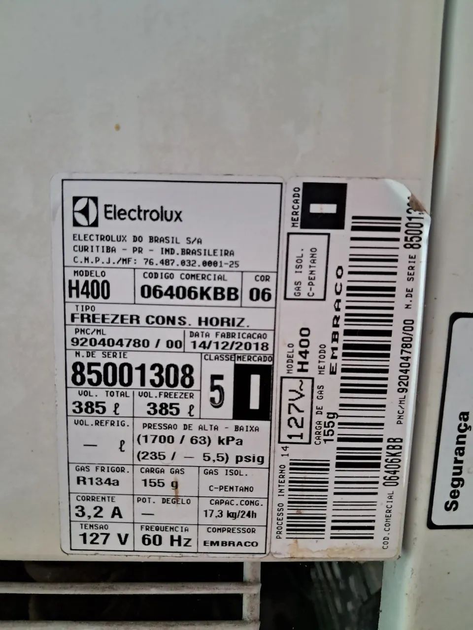 Freezer grande Electrolux - Foto 3