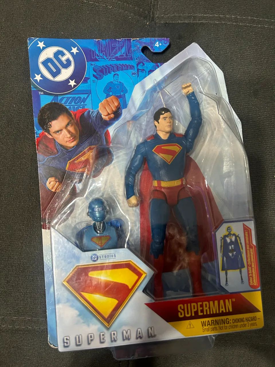     Superman Returns DC Original Lacrado com Mini Figura