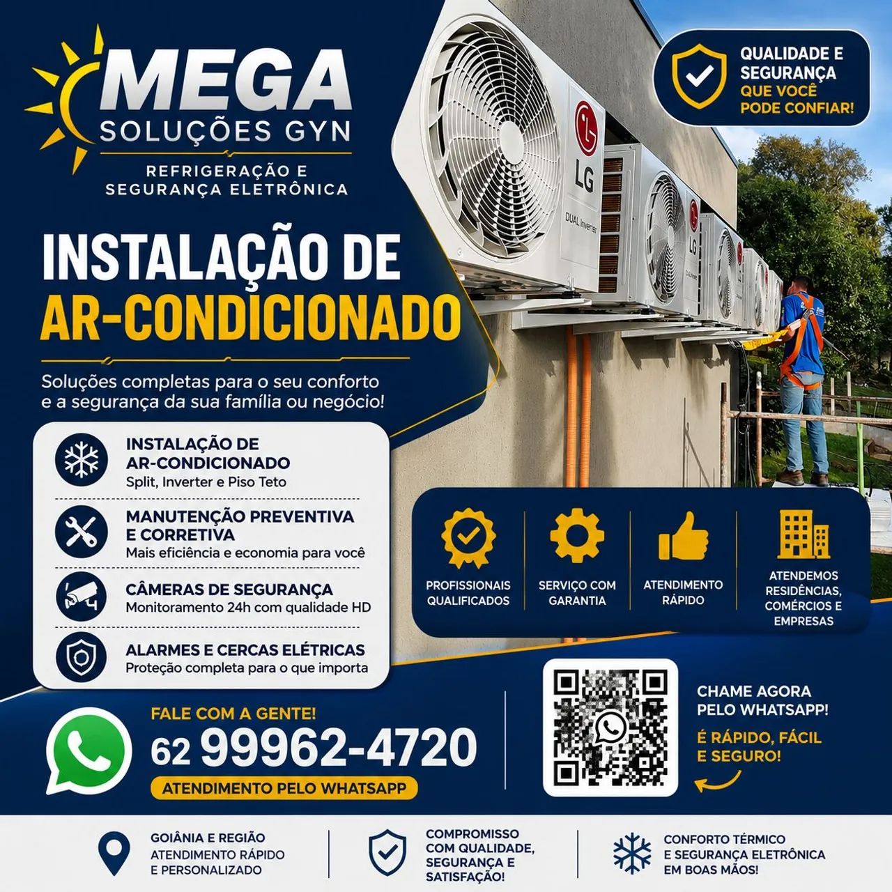 Técnico especializado em ar condicionado 