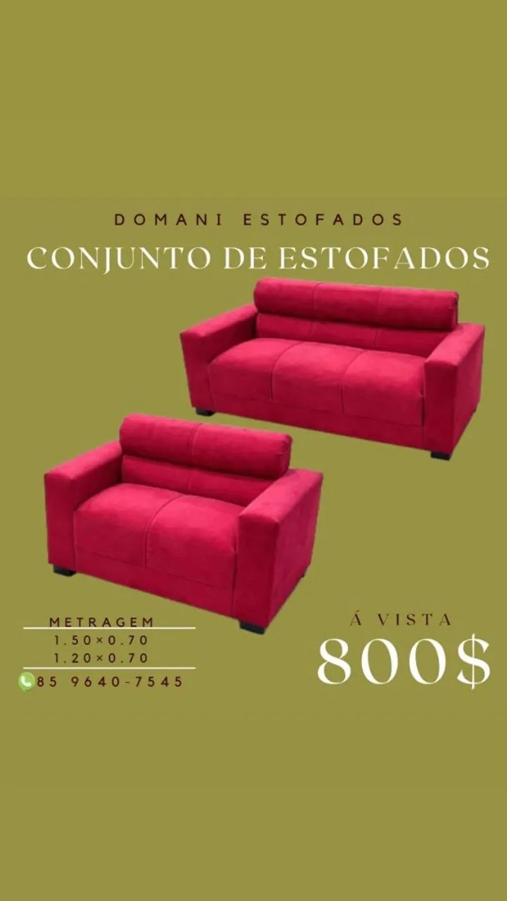 Conjunto de sofa 