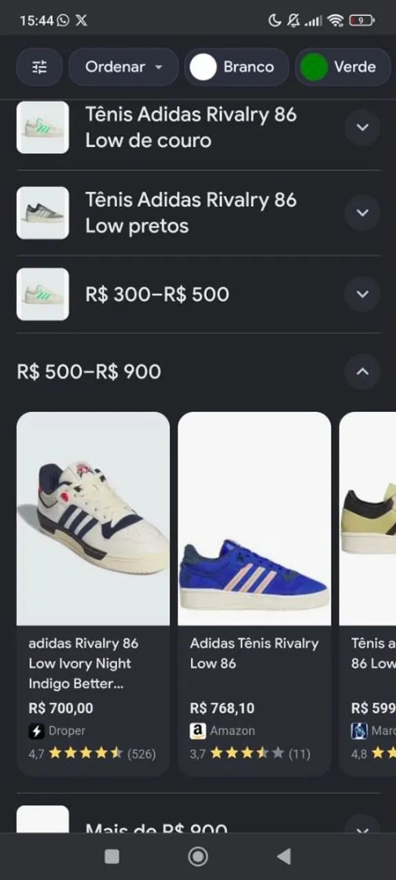 Adidas rivalry 86 low ivory night - Foto 4
