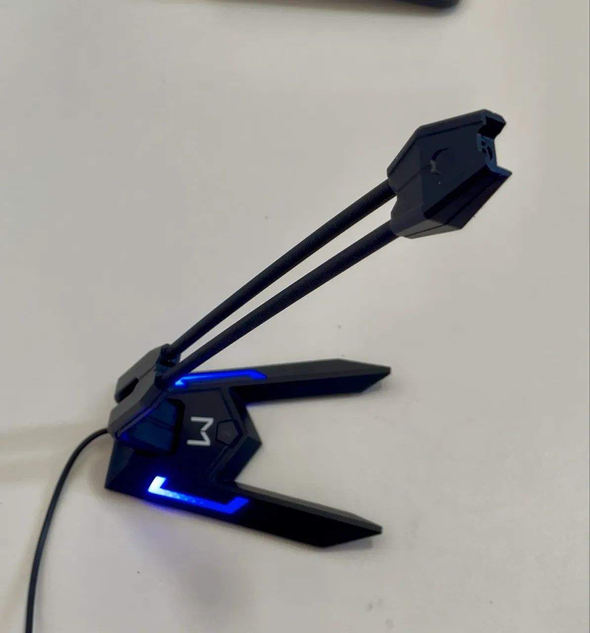 Microfone Gamer Olier USB LED Preto Warrior - PH255 - Foto 2