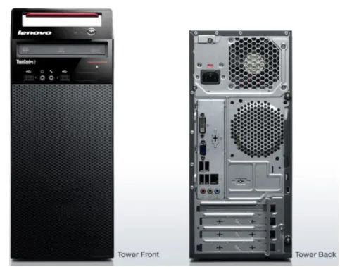 Computador CPU Lenovo Think Centre EDGE 72 I3 3ª /4GB/500GB - Foto 2