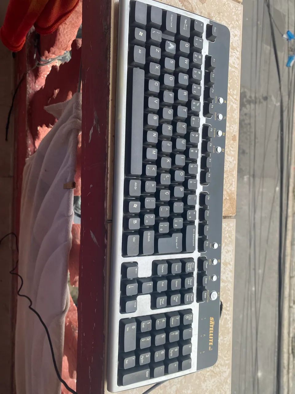 Teclado Satellite AK-8058 PS/2 com Multimídia ? Não Testado - Foto 3