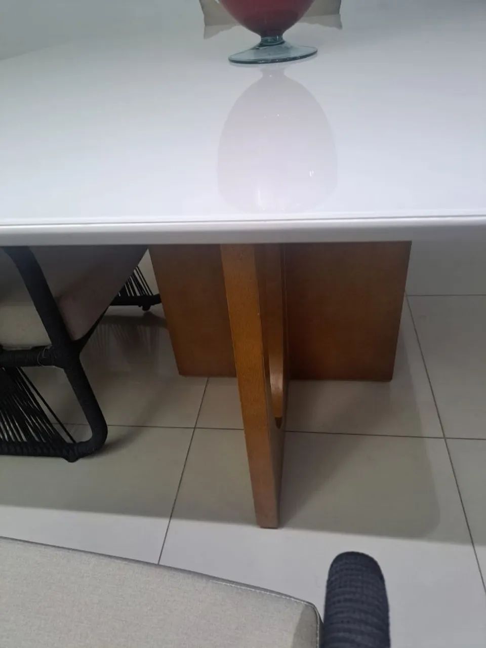 Mesa nova pra seis cadeiras  - Foto 5