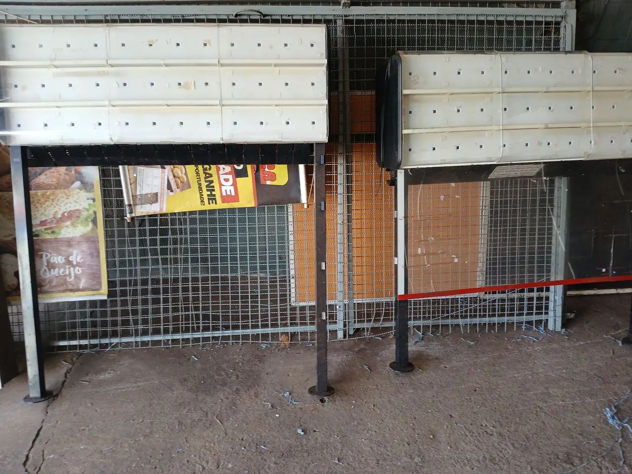 Caixa 1.50cmx1.50cmaltura 1.10 m pdf cor amaderado c/porta cigarros  - Foto 3