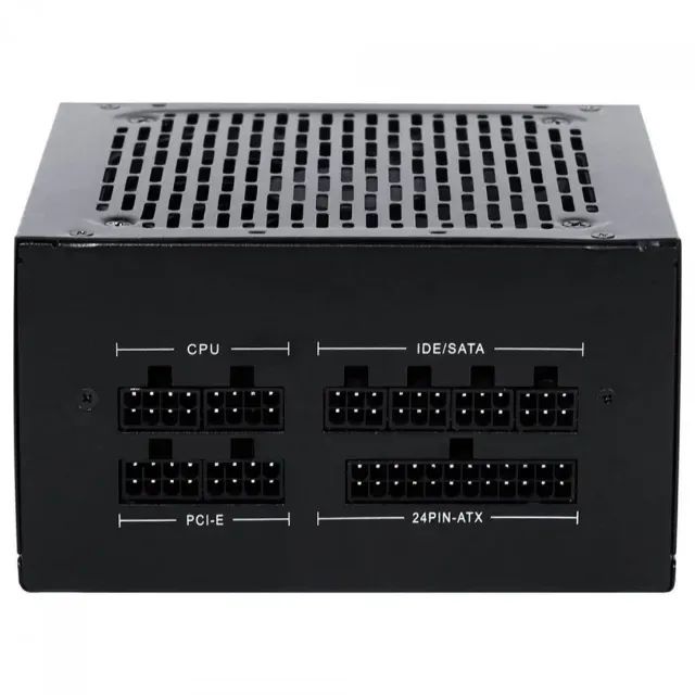 FONTE GAMER 600W 80 PLUS MODULAR PCYES BLACK VULKAN - Foto 4