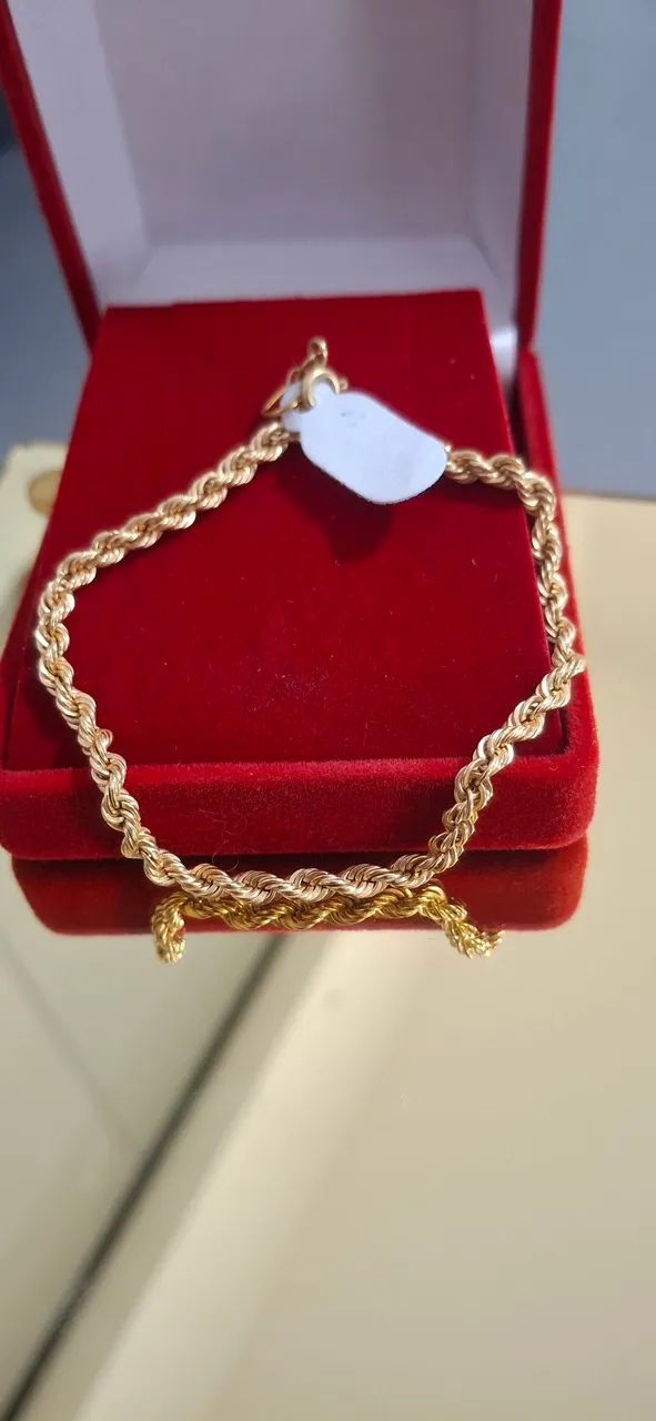 Pulseira ouro 18k - Foto 2