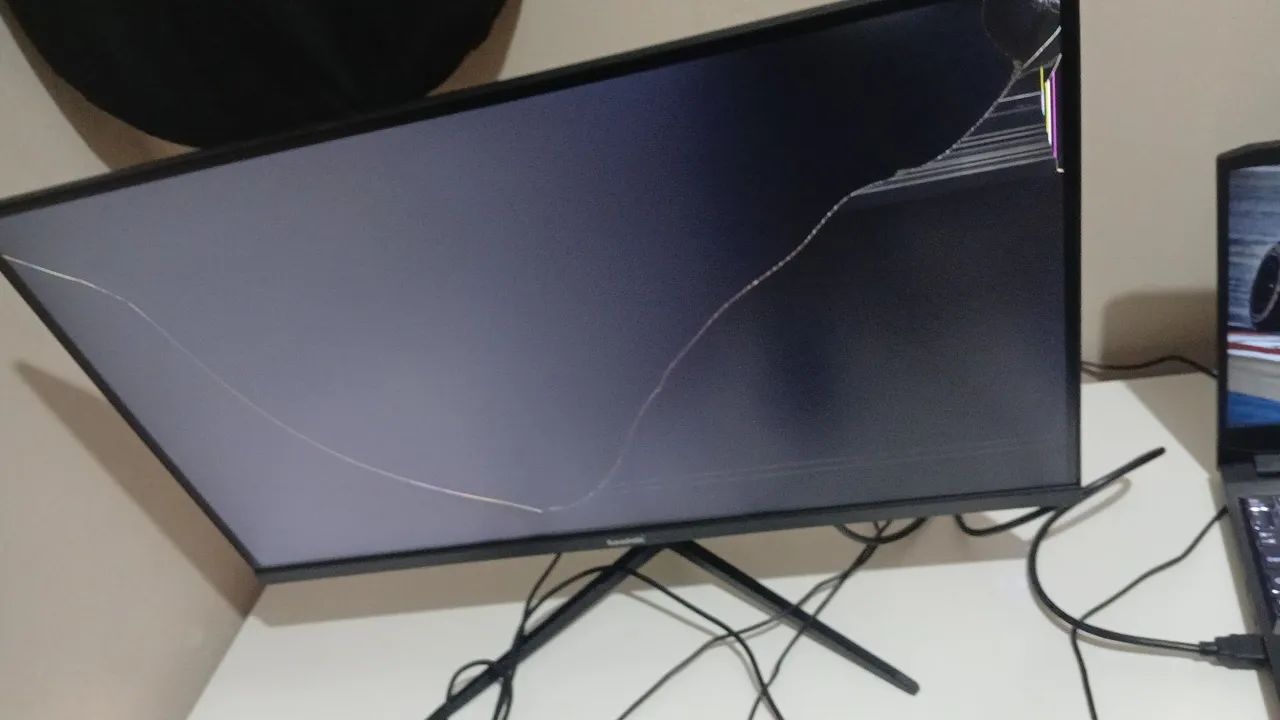Monitor Gawfolk avariado 27" polegadas 2K - Foto 3