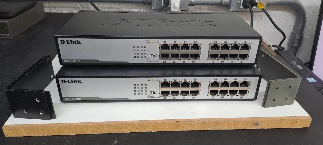 SWITCH DLINK 16 PORTAS GIGABITE MOD. DGS-1016D USADO - Foto 3