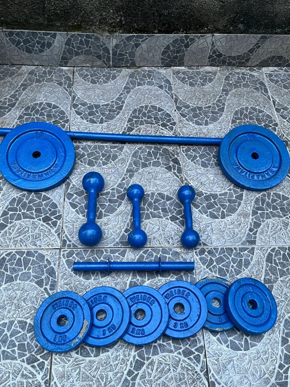 KIT DE PESOS / ACADEMIA 
