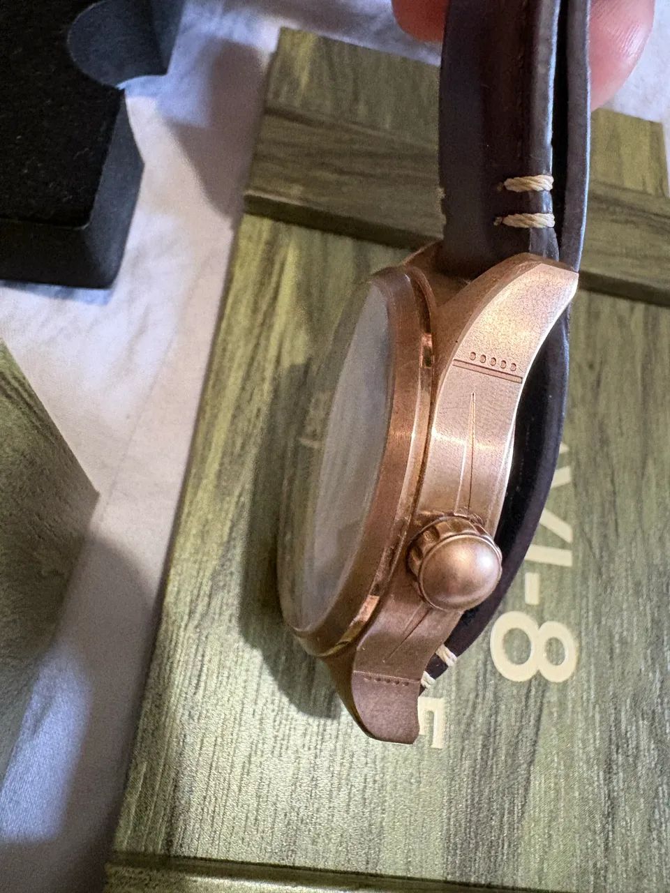 Relógio automático AVI 8 Spitfire Bronze  - Foto 2