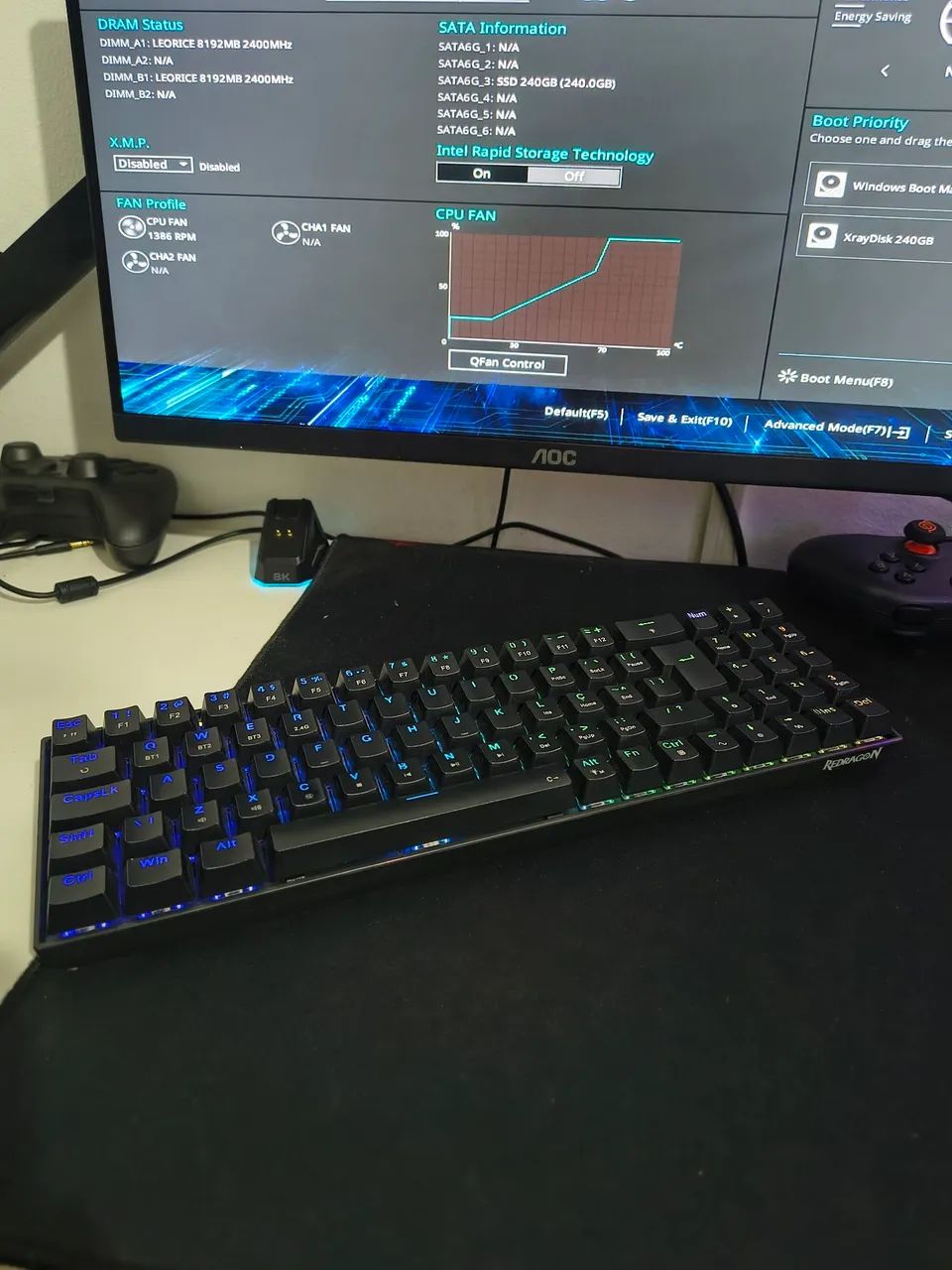 teclado redragon Zed Pro mecânico - Foto 2