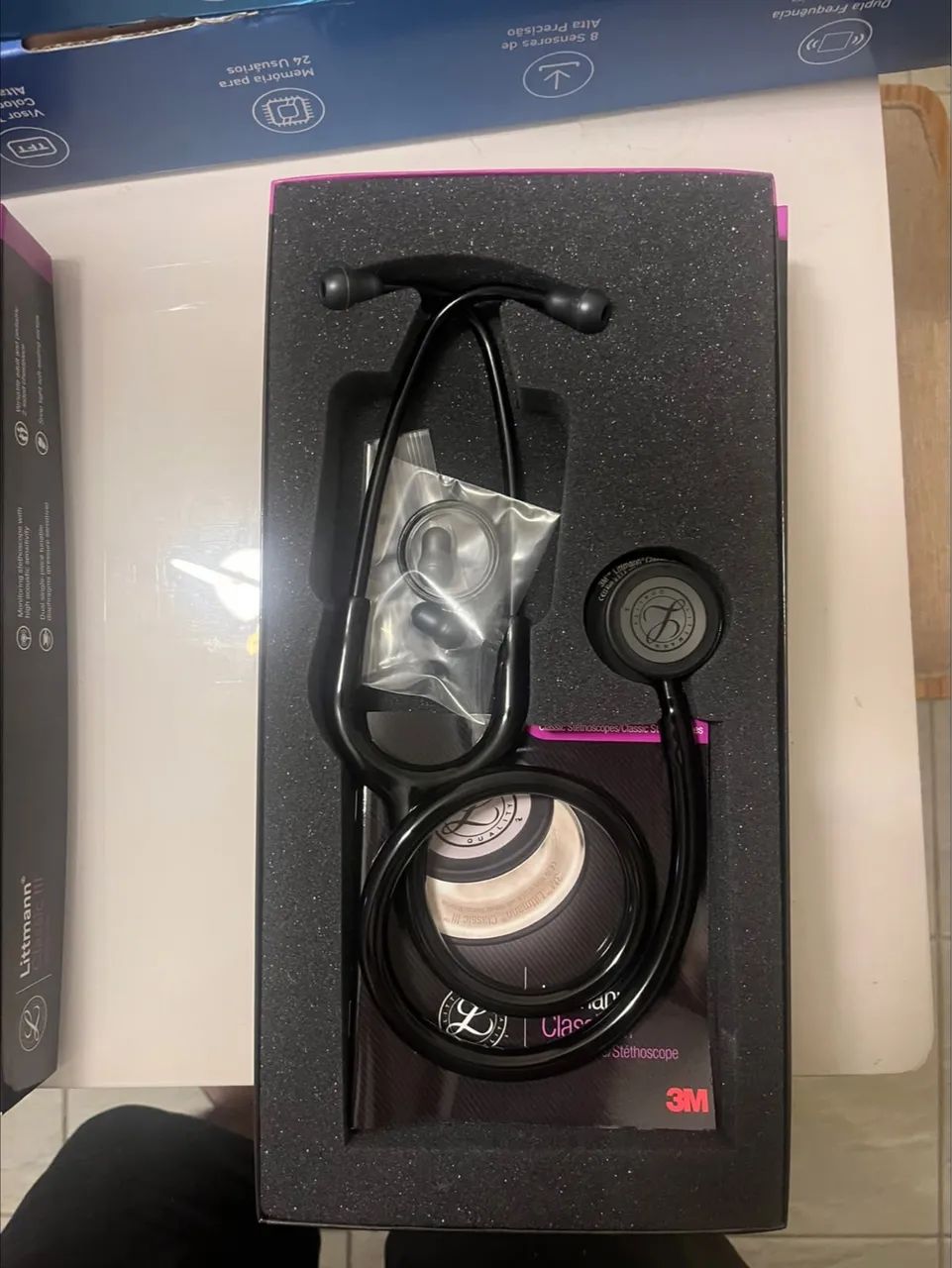 Estetoscópio 3M? Littmann® Classic III? Black Rainbow (Modelo 5870) - Foto 3