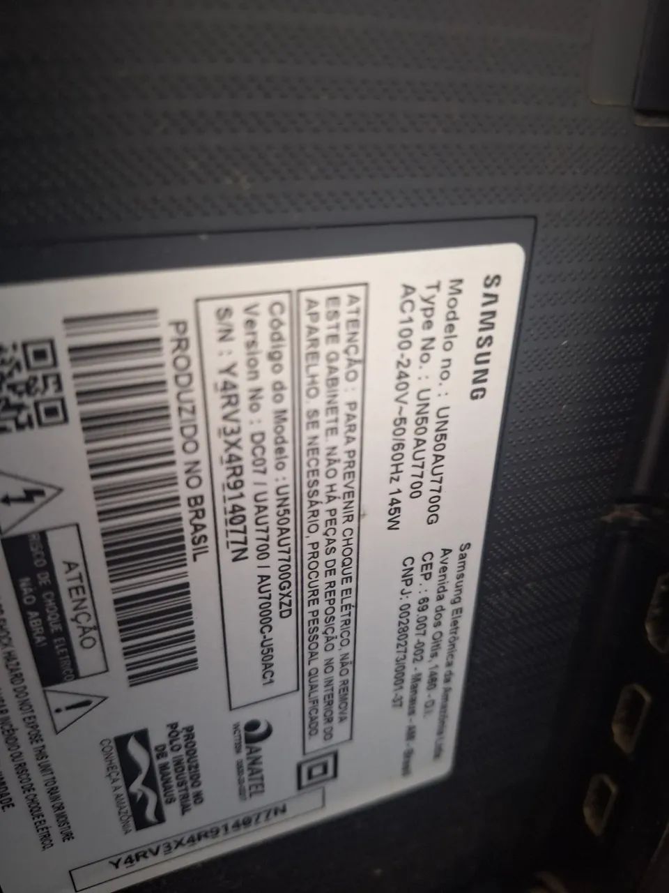 TV SMART SANSUNG 4K COM XBOX 50 POLEGADAS ESTADO DE NOVA ACEITO CARTÃO  - Foto 4