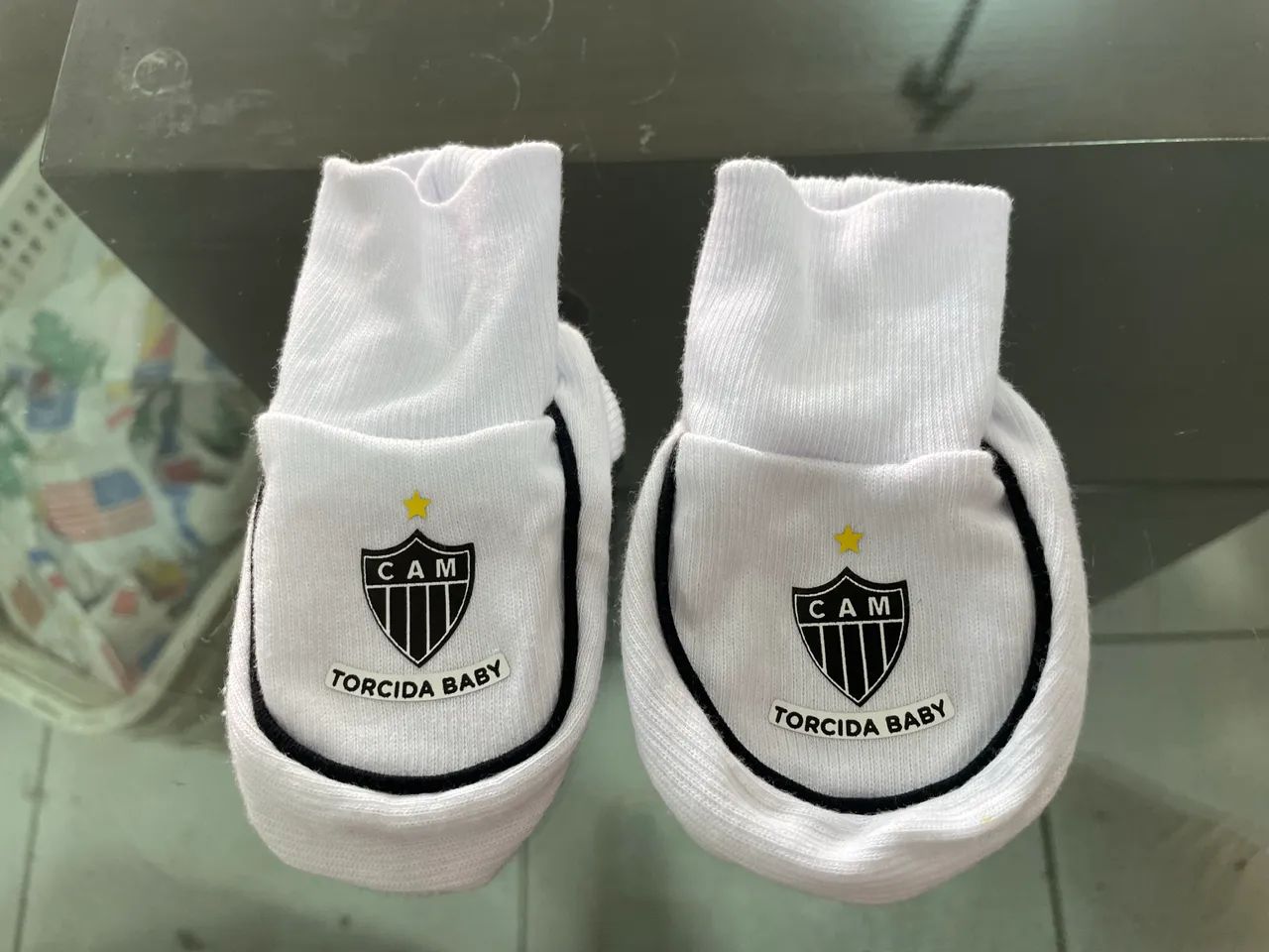 Conjunto Camisa de Time e Meia Atlético Mineiro - Foto 4