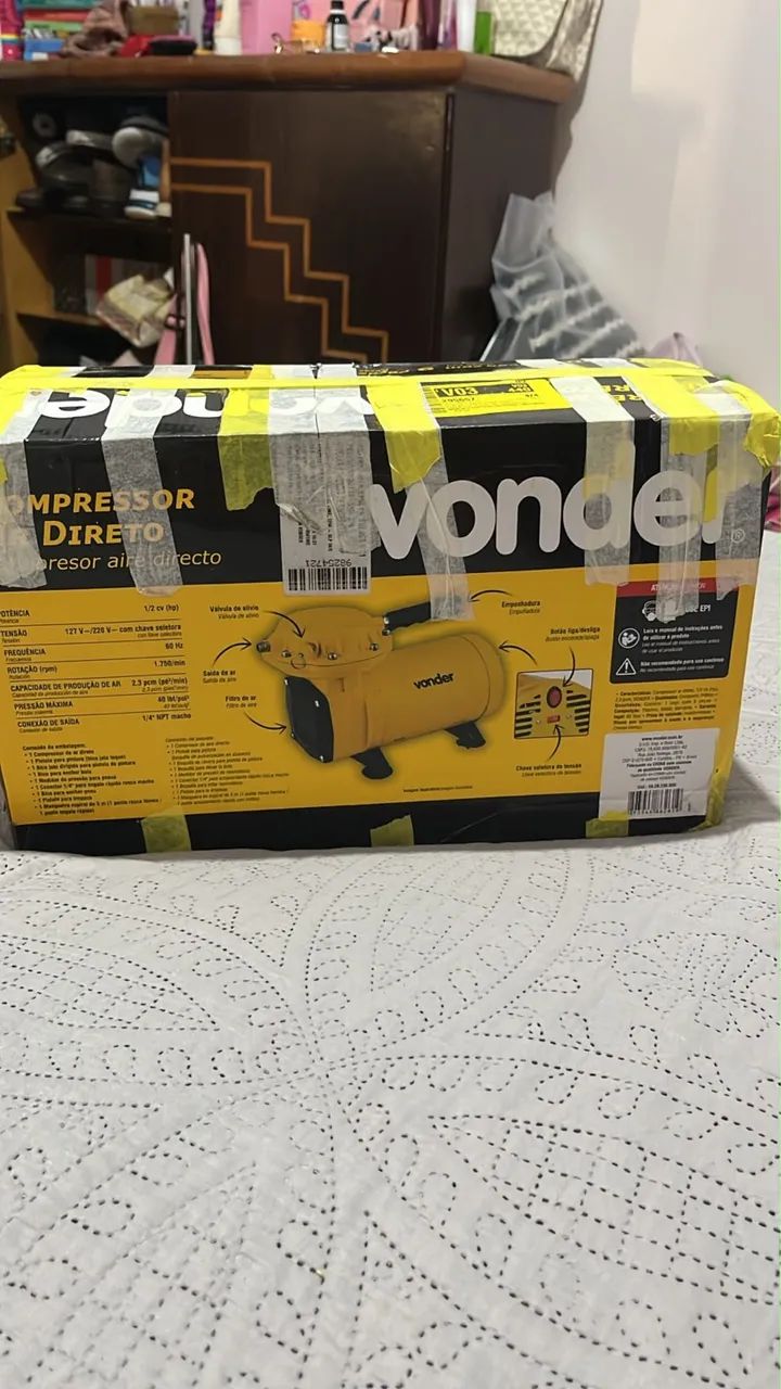 VENDO COMPRESSOR DE AR - Foto 2