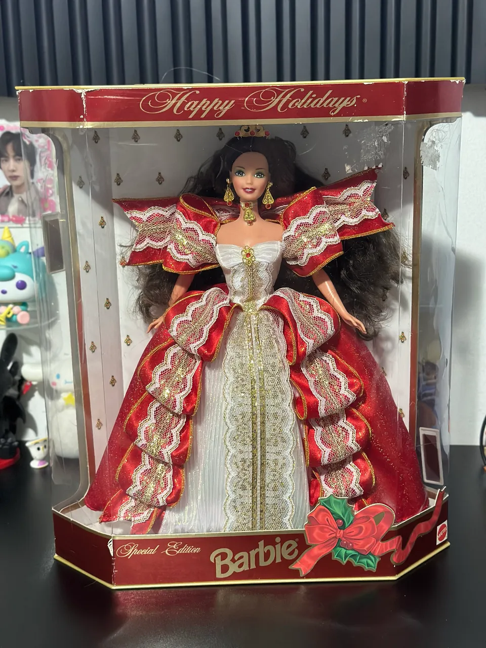 BARBIE 1997 HAPPY HOLIDAYS SPECIAL EDITION NOVA NA CX LACRADA