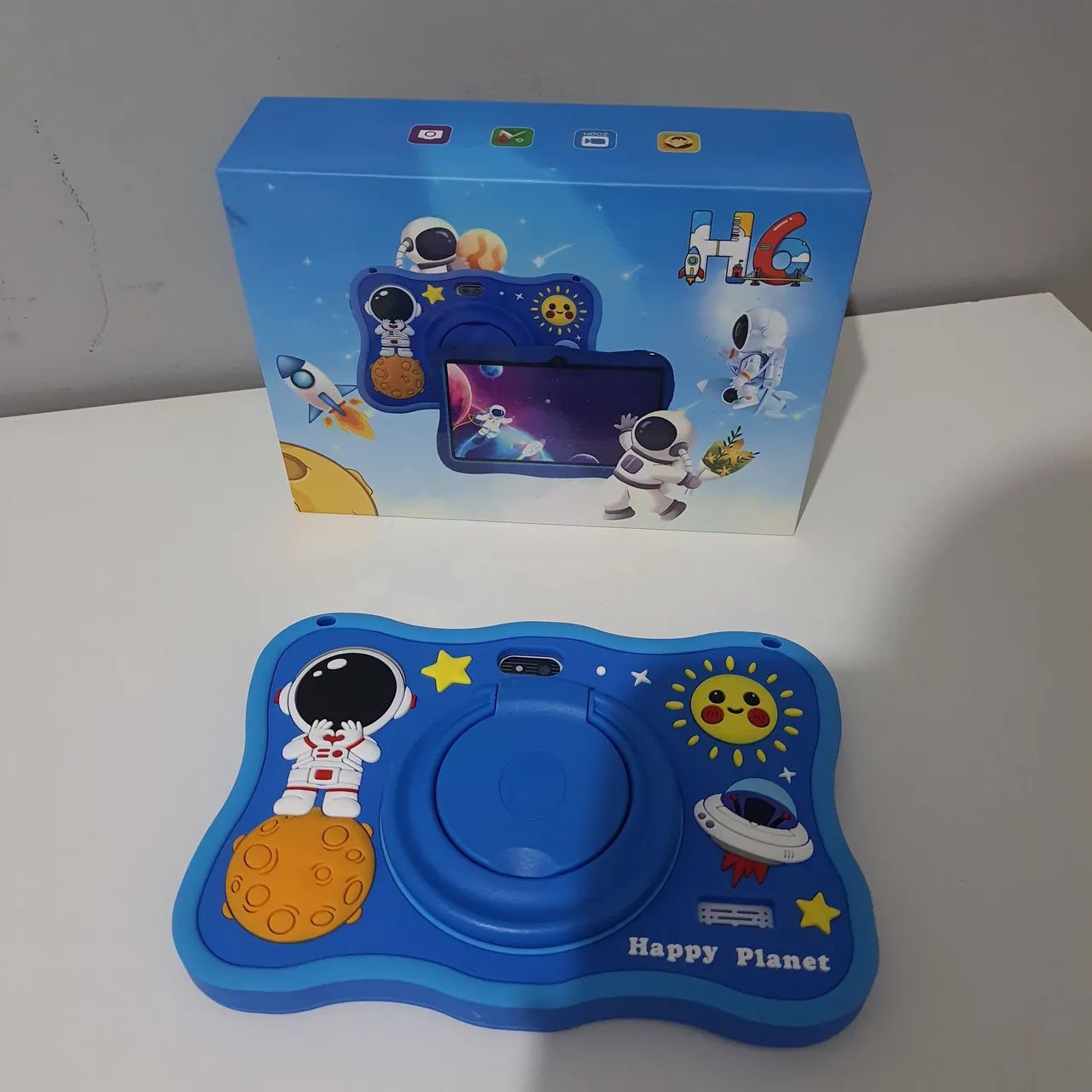 Tablet Infantil Android 7" H6/Q8 com Capa Protetora, Caixa Original e Acessórios - Foto 2