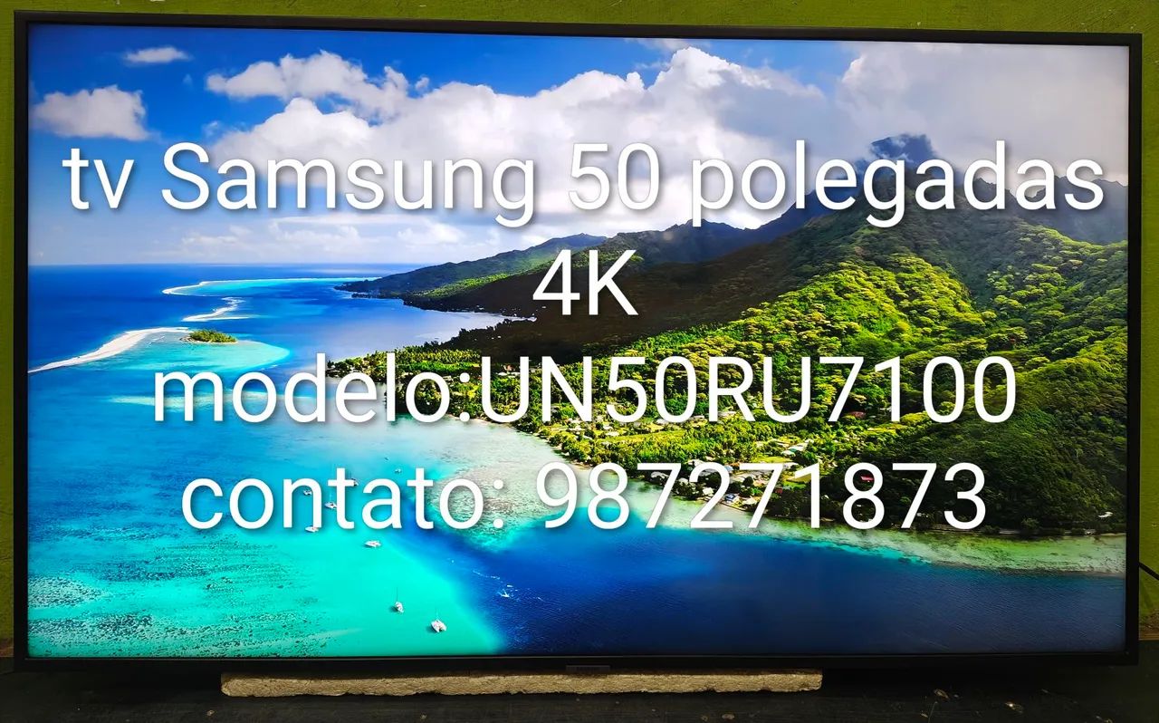 Tv 4k 50 polegadas Samsung smart  - Foto 5