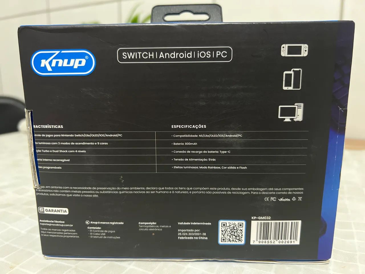 Controle Knup multifuncional  - Foto 2