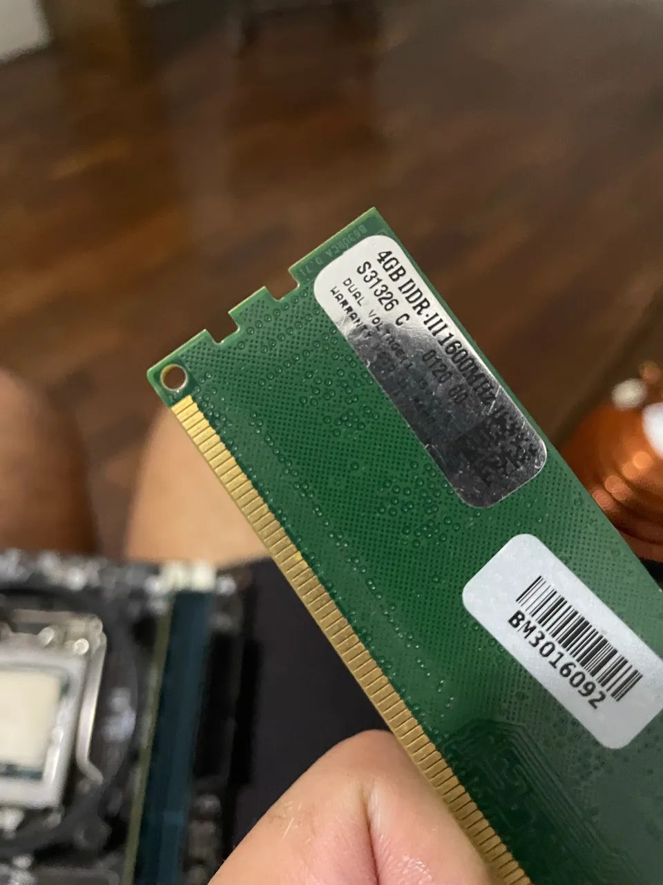 Kit Ddr3 + MB bluecase h61 + i5 3470 - Foto 3