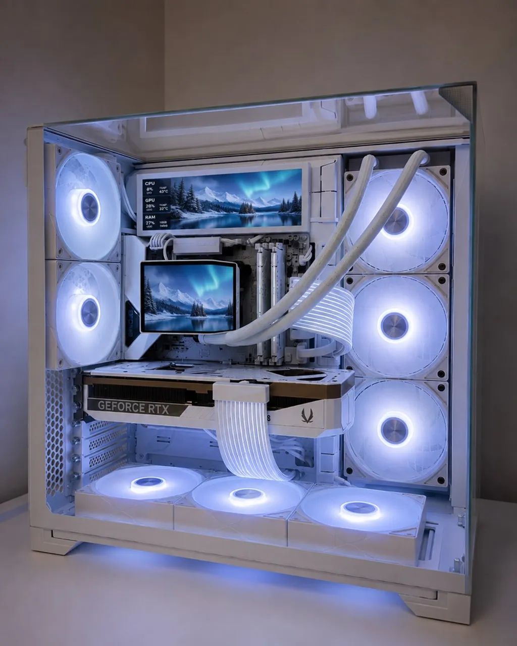 SUPREME BATTLESTATION FULL WHITE