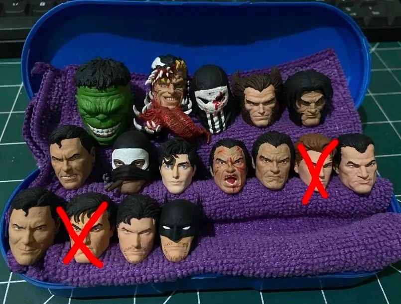 Kit com 15 Heads Custom 