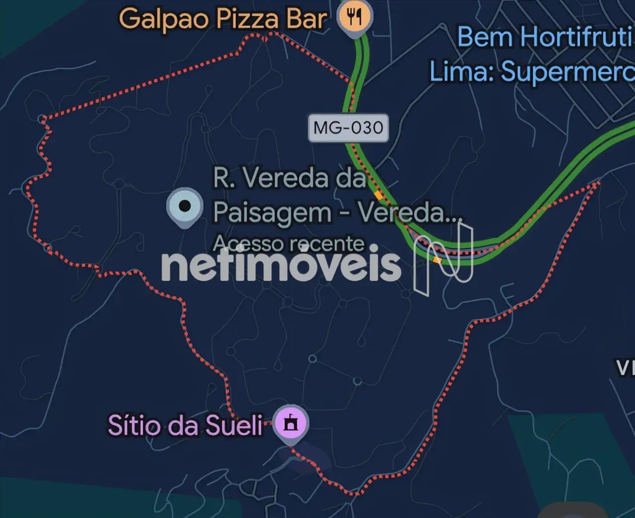 Lote com 1,160m2 em Condomínio Veredas das Geraes (Nova Lima)