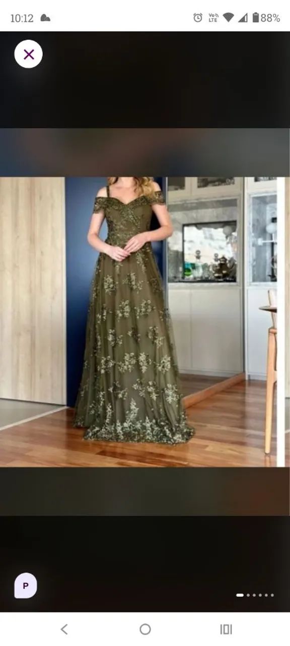 Vestido de festa longa  - Foto 4