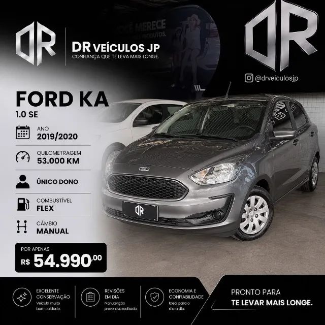 Ford KA 1.0 Se/se Plus Tivct Flex 5P 2020 1