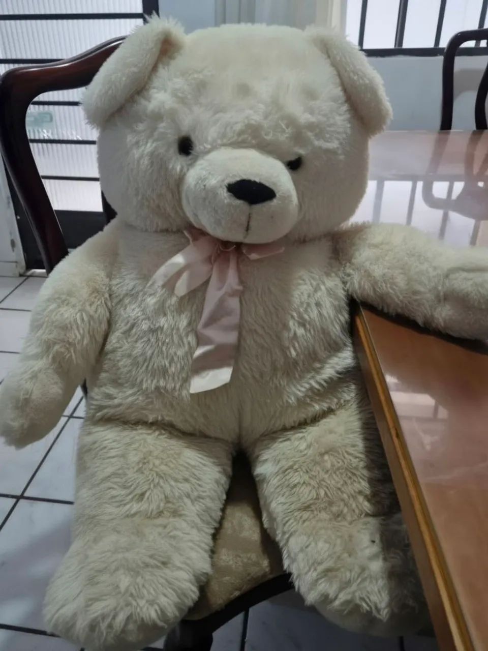 Urso de pelúcia com 1 MT de fofura. - Foto 4