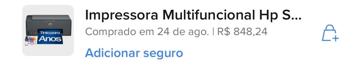 Impressora HP nova (menos de 1 mês de uso) - Foto 4