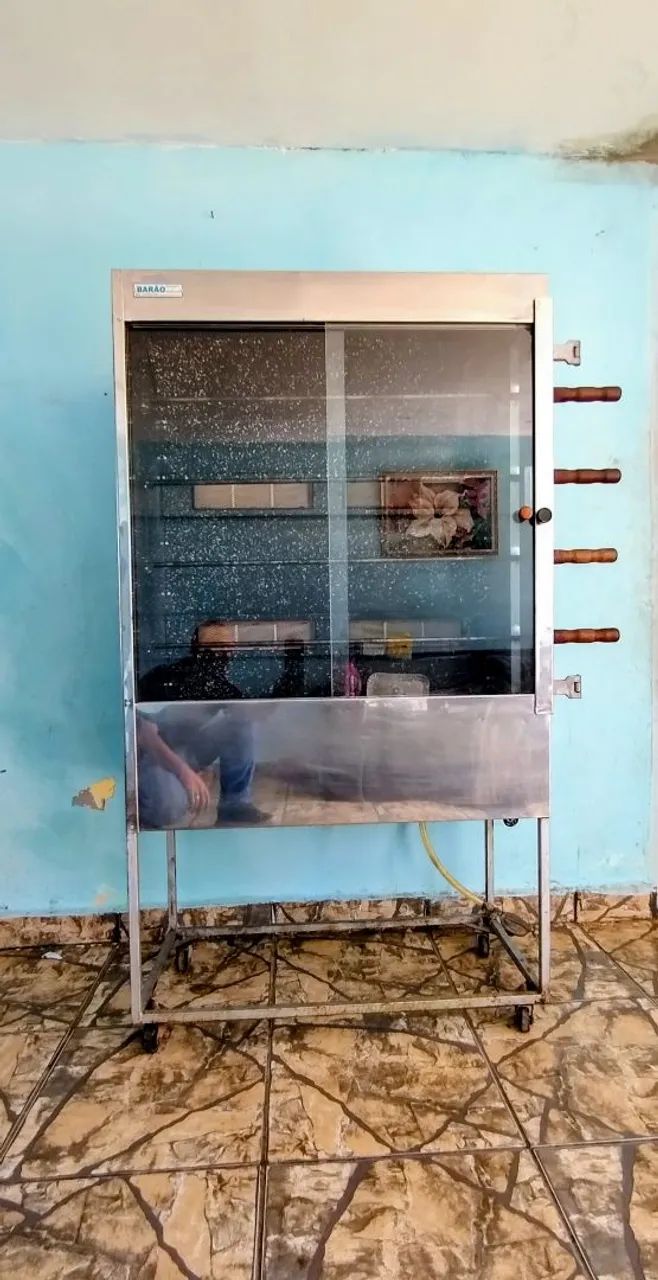 Vendo máquina de assar frangos  - Foto 5