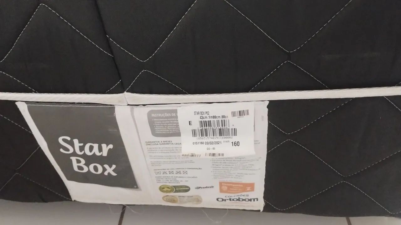 Cama casal em ótimo estado - Foto 2