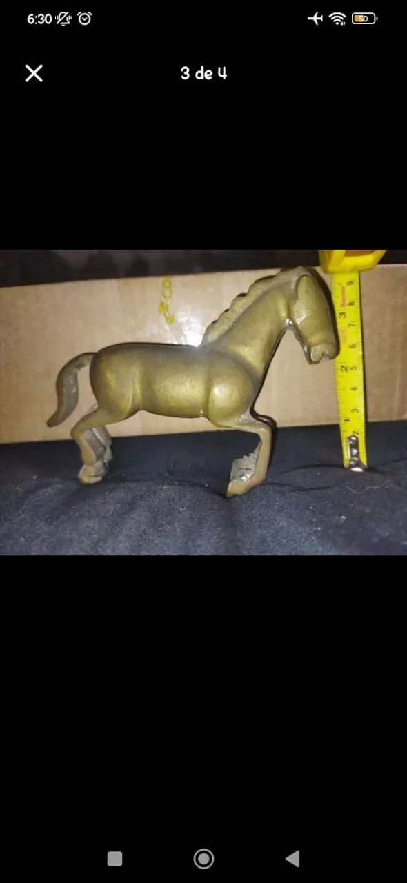 Lindos cavalos de bronze - Foto 3