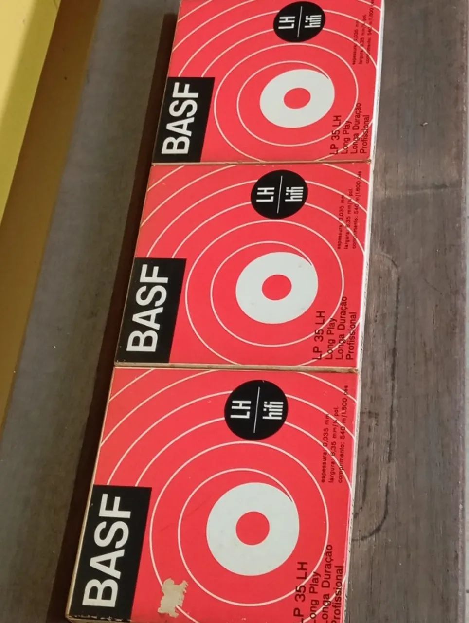 Conjunto de 3 fitas de rolo Basf