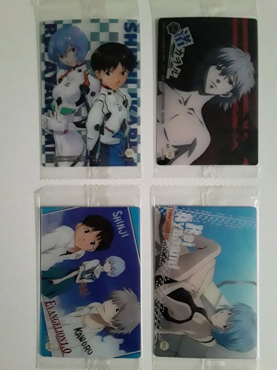 53 Cards Neon Genesis Evangelion Importados e Raros - Foto 5