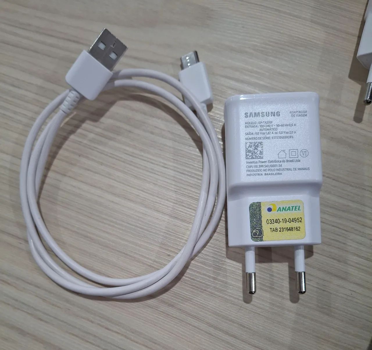 Carregador Samsung 15W