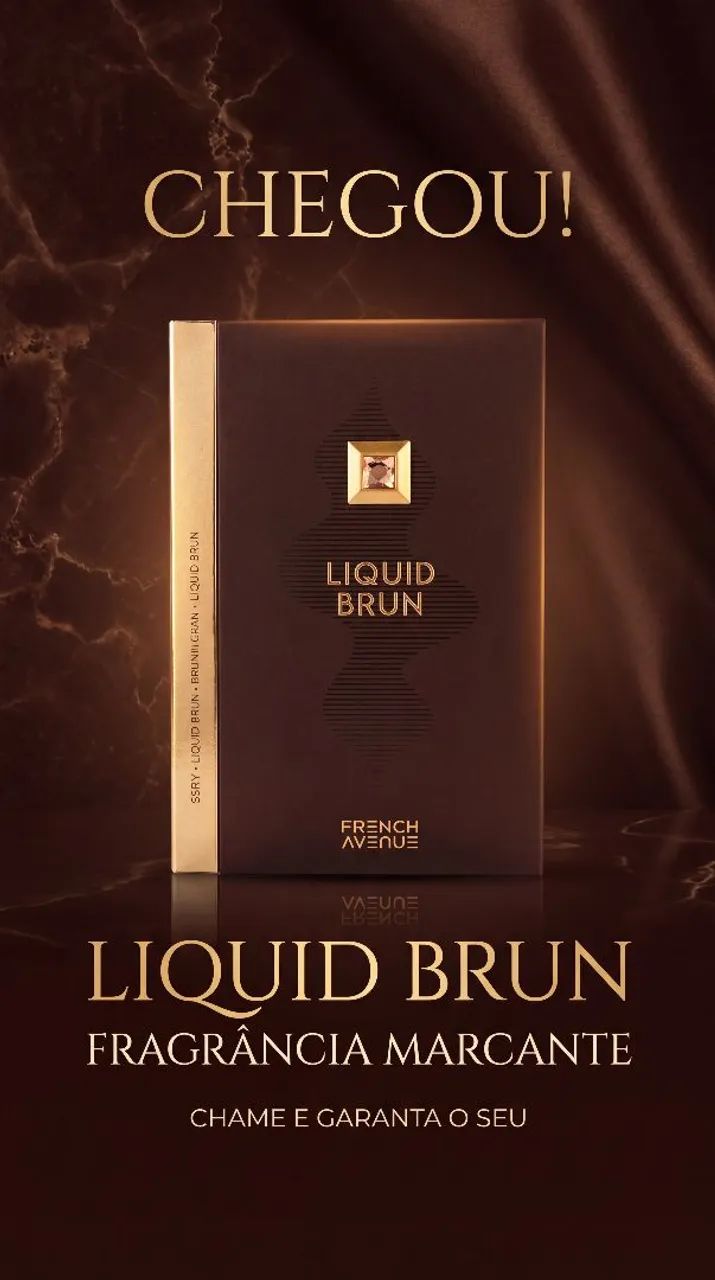 Perfume Liquid Brun - O melhor!