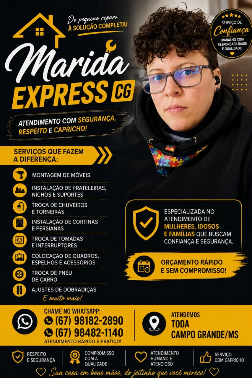 Marida Express CG | Montagem de Móveis e Pequenos Reparos