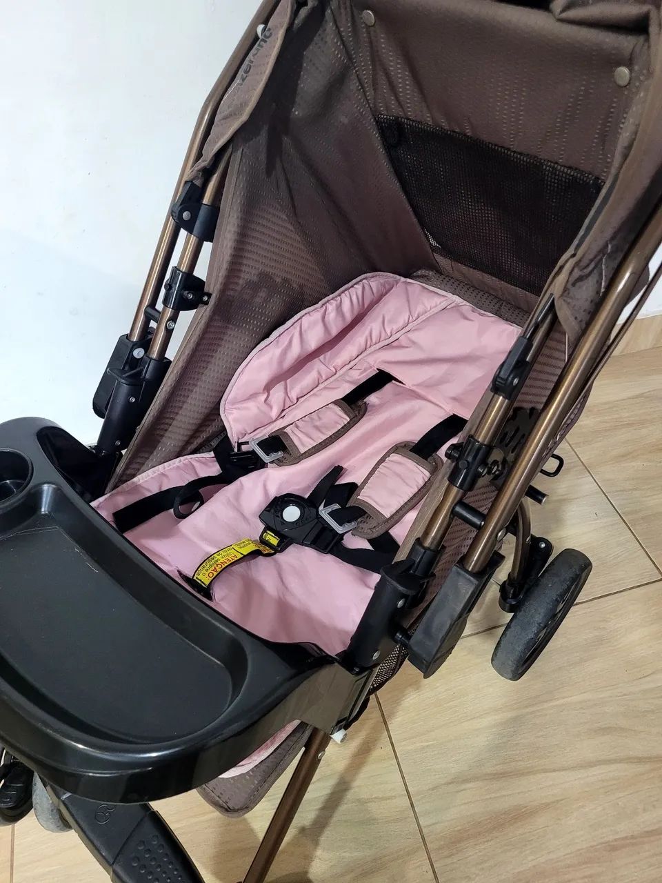 Carrinho de Bebê Reversível Galzerano - Foto 4