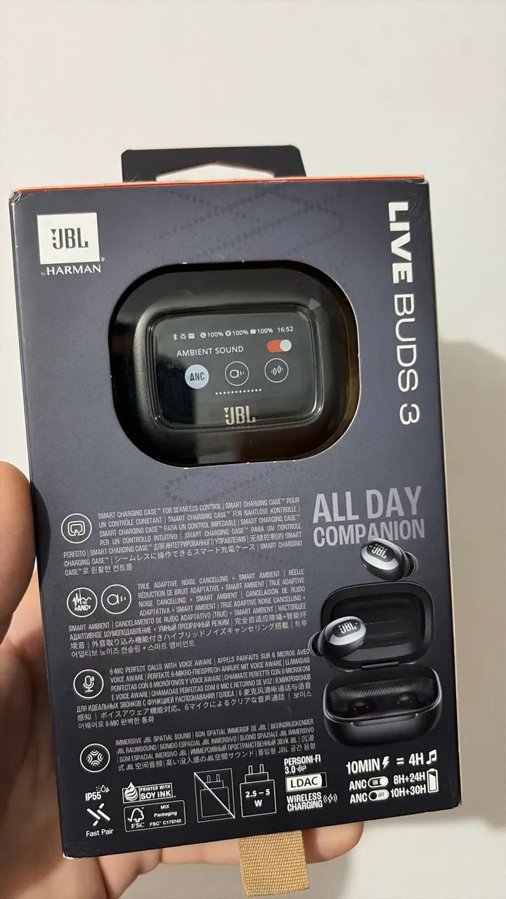 Fone jbl live buds 3 - Foto 2