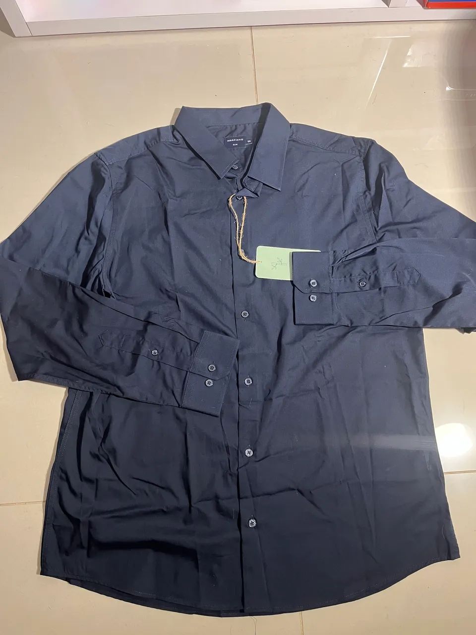 RENNER (NOVA, GG) Camisa Manga Longa Social