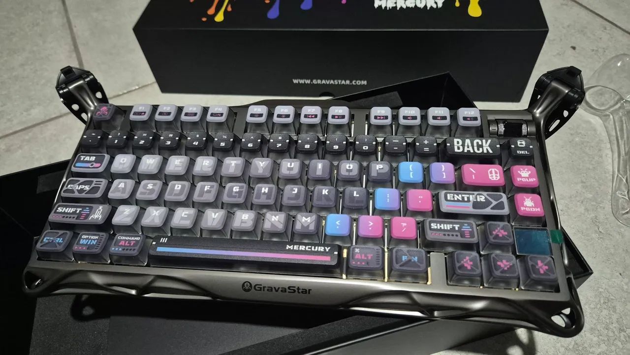 Teclado gamer Gravastar K1 pro - Foto 2