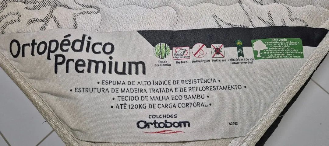 Colchão Ortopédico Premium Ortobom Queen Size