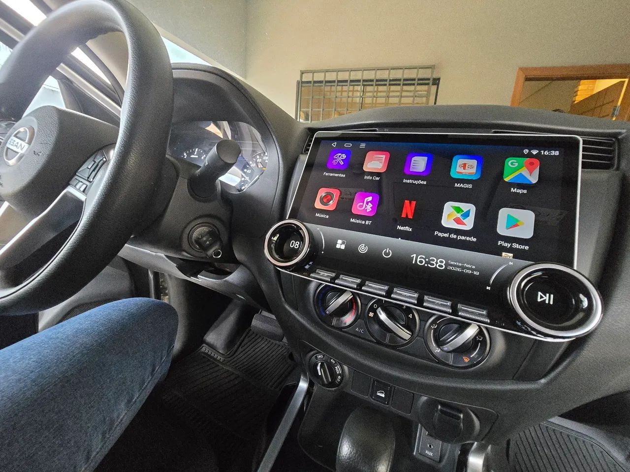 Multimídia Android 11pol com gps Android auto e carplay sem fio DIAMOND 