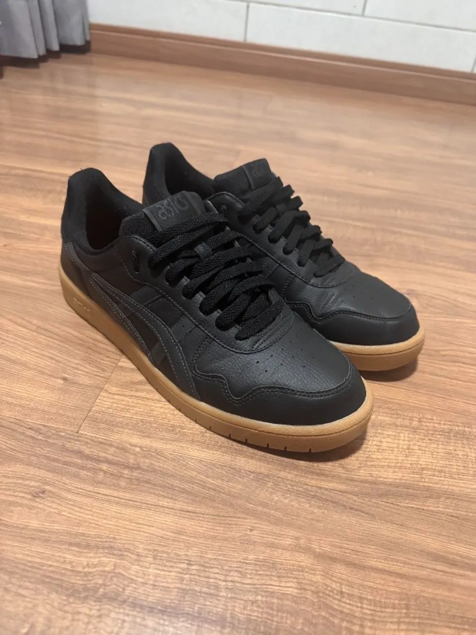 Tênis Asics Japan S Preto Solado Gum Masculino Nº 43 - Calçados