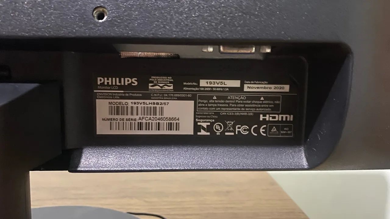 MONITOR PHILIPS LED 18,5? - Foto 2