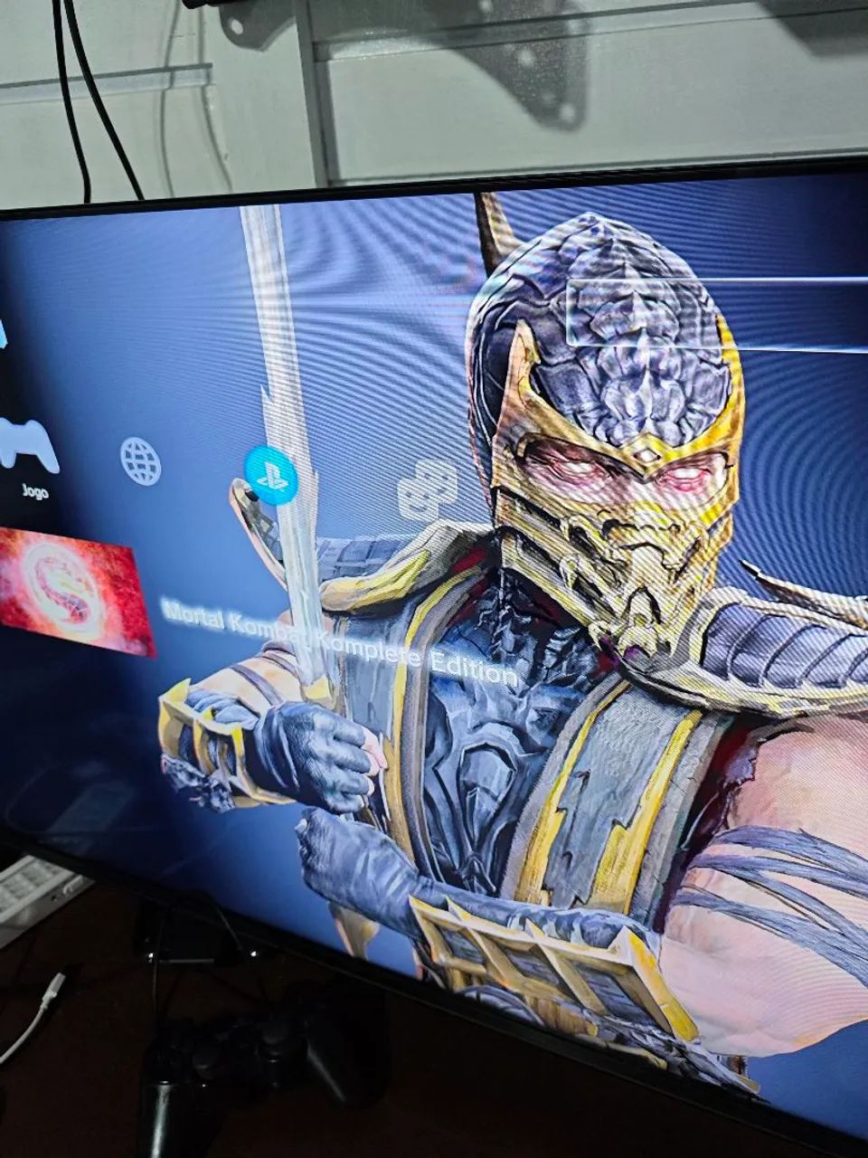 PS3 slim só pegar e jogar vários jogos no hd - Foto 5